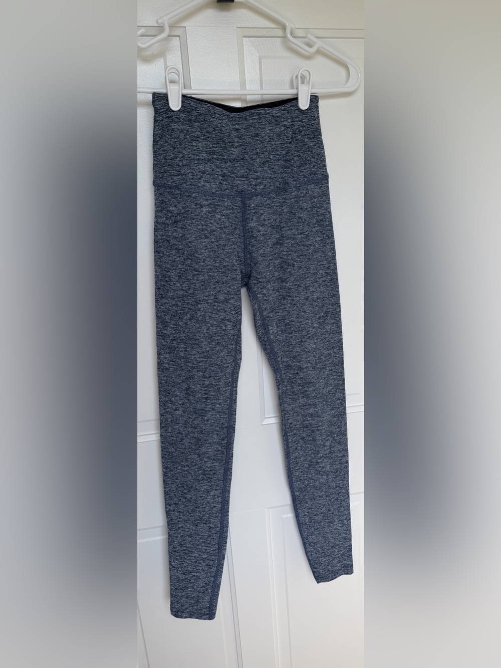 Beyond Yoga Blue Heather High Waisted Leggings Size Small Made in USA
